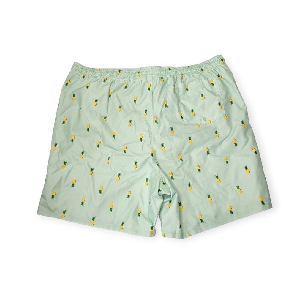 Old Navy Printed Swim Trunks for Men 7-inch inseam Pineapple XXL